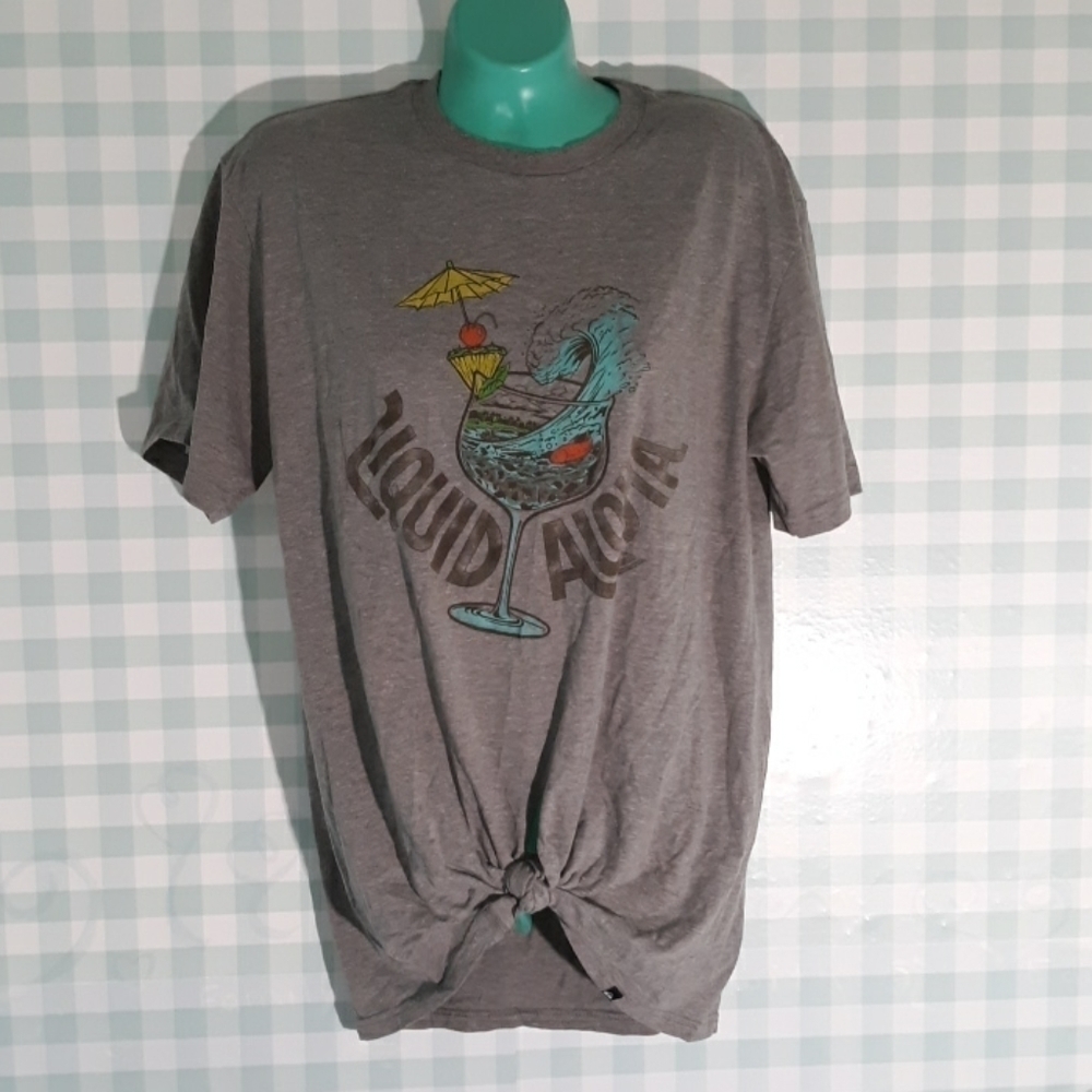 QuikSilver large womans tee beach cruise vaca